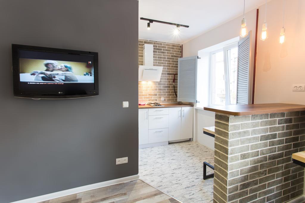 Loft Apartment Near Botanical Garden Harkiv Exterior foto