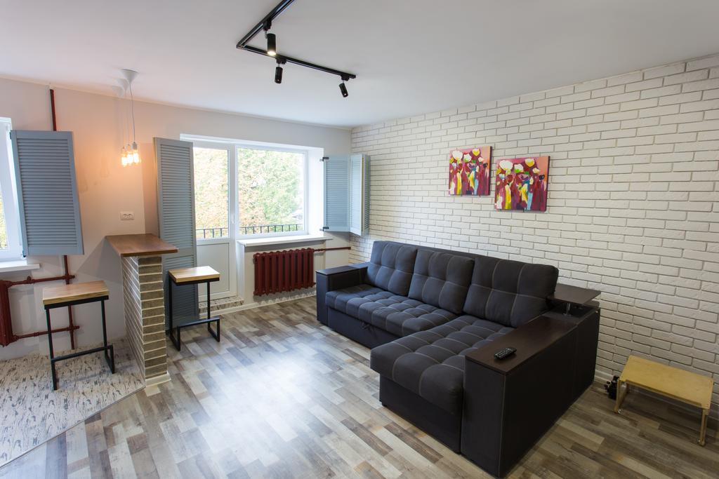 Loft Apartment Near Botanical Garden Harkiv Exterior foto
